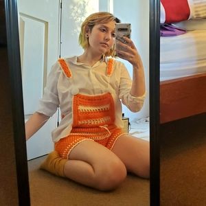 Handmade Crochet Overalls